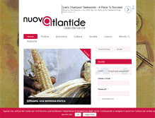 Tablet Screenshot of nuovatlantide.org